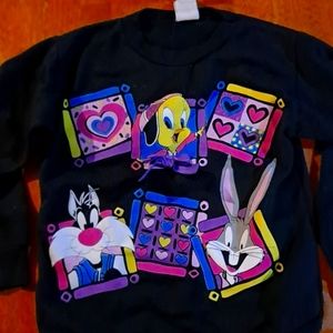 Vintage looney tunes girls sweatshirt
